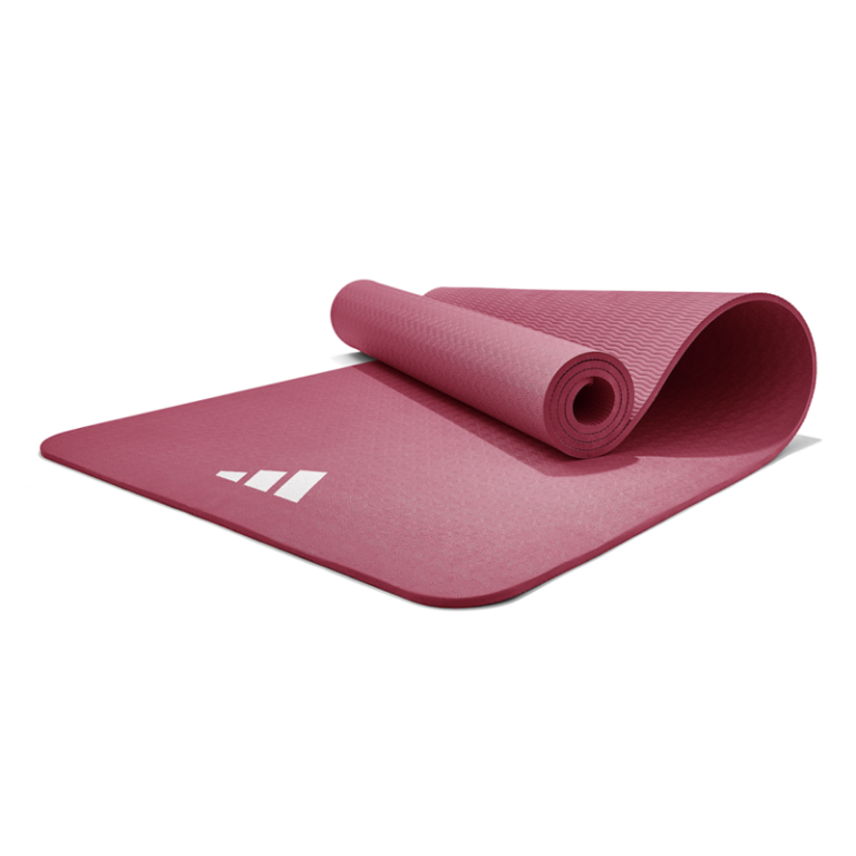 Adidas 8 mm Yogamåtte - 176 x 61 cm - Fuchsia