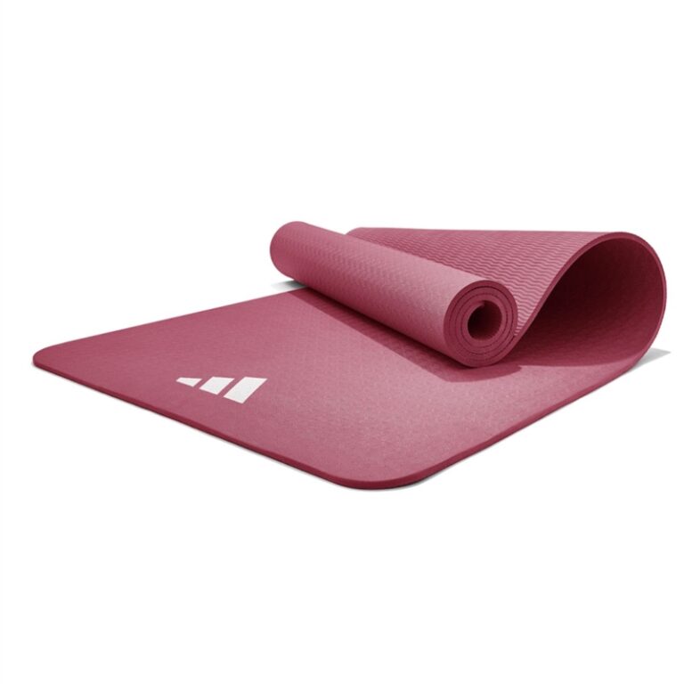 Adidas 8 mm Yogamåtte - 176 x 61 cm - Rubin
