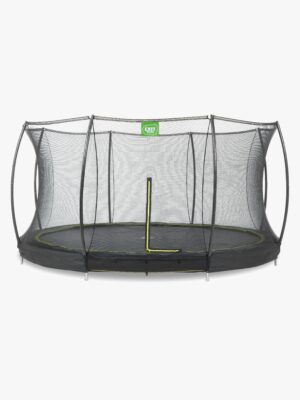 EXIT Silhouette InGround Trampolin med Sikkerhedsnet 427 cm