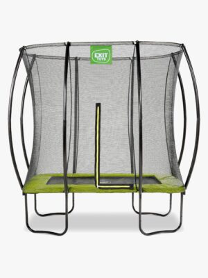 EXIT Silhouette Trampolin inkl. Sikkerhedsnet 153x214 cm, Grøn