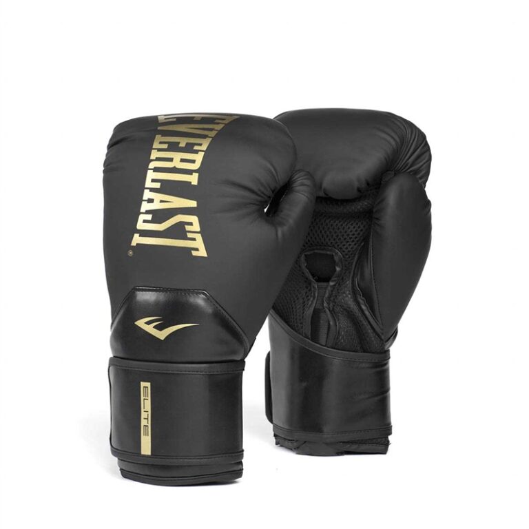 Everlast Elite 2 Boksehandsker - Sort/Guld