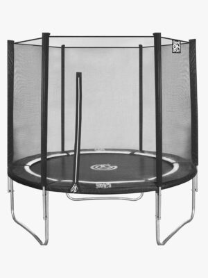 Game On Sport Trampolin Jumpline inkl. Sikkerhedsnet 244 cm, Sort