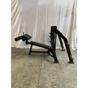 Life Fitness Signature Olympisk Decline Bænkpres m. Opbevaring - Brugt
