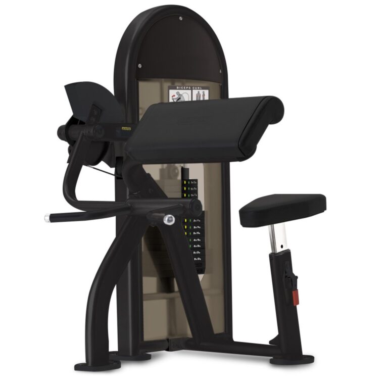Nautilus Instinct Biceps Curl - bicepsmaskine med 86 kg vægtmagasin og Lock N Load til effektiv bicepstræning i fitnesscenter