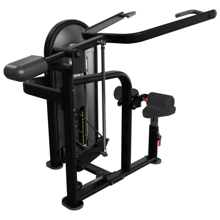 Nautilus Instinct Lat Pull Down lat maskine med 107 kg vægtmagasin til øvre rygtræning i fitnesscenter