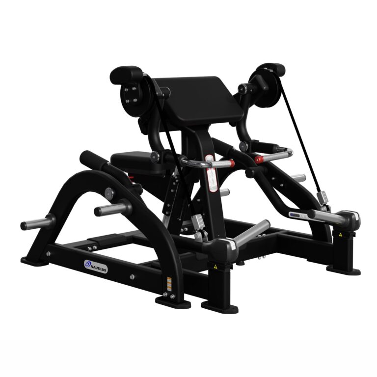 Nautilus Leverage Biceps Curl bicepsmaskine plate loaded, sort