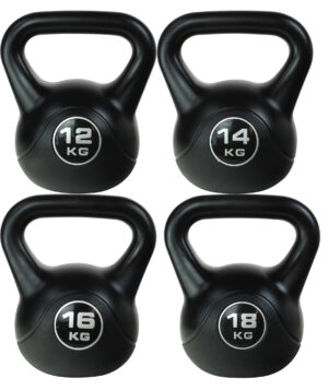 ODIN Vinyl Kettlebell PAKKETILBUD (12,14,16,18kg)