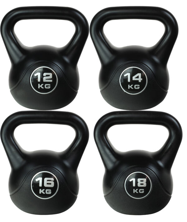 ODIN Vinyl Kettlebell PAKKETILBUD (12,14,16,18kg)