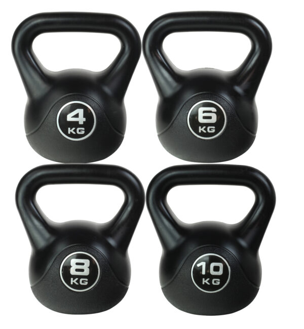 ODIN Vinyl Kettlebell PAKKETILBUD (4,6,8,10kg)