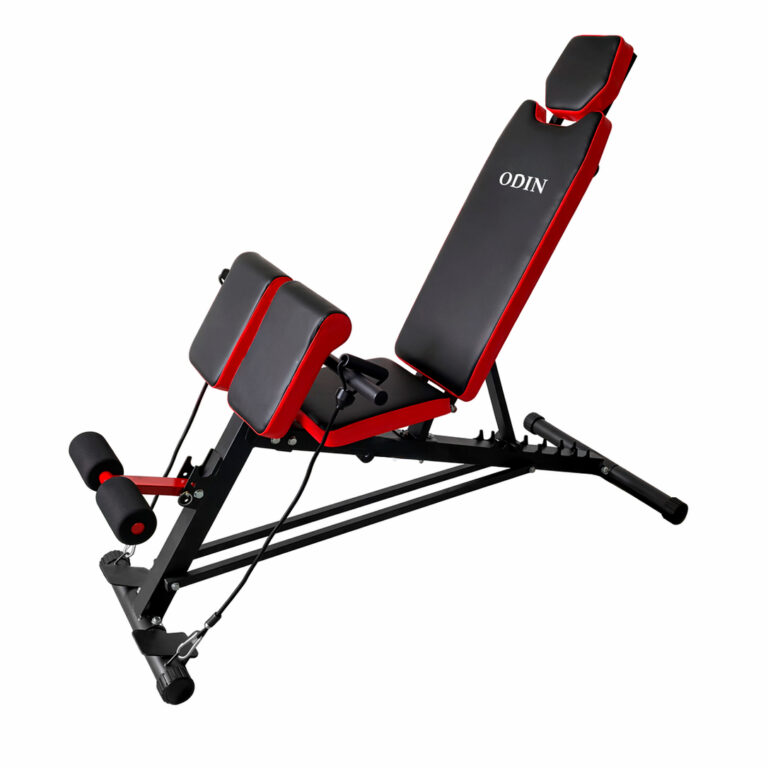 Odin Multi 6-in-1 Justerbar Træningsbænk / Hyperextension