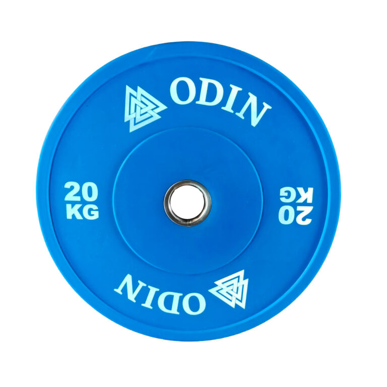 Odin Olympic Farvet Bumper Vægtskive 20kg (1 stk)