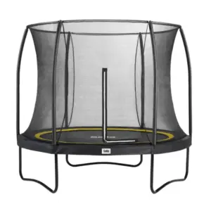 Salta Trampolin Comfort Edition Ø251 cm, sort inkl. sikkerhedsnet - 805-597