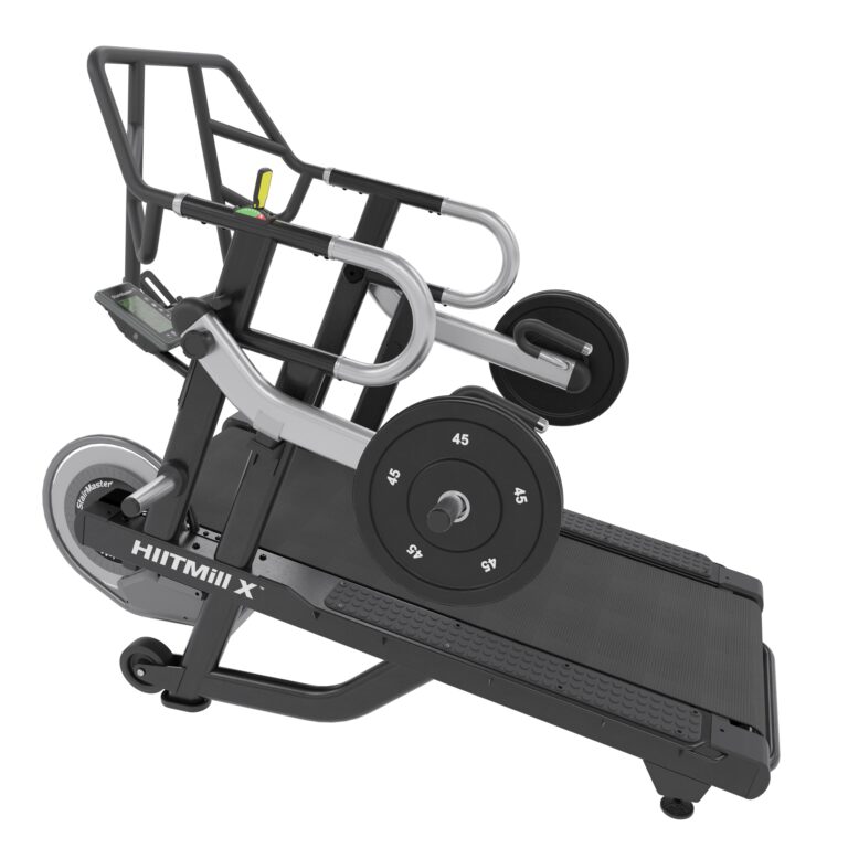 StairMaster HIITMill X - Demo løbebånd uden motor, 195 kg, sort/silver til intensiv cardio