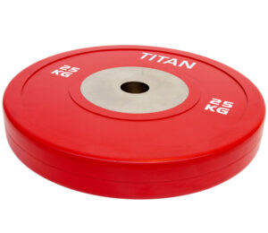 Titan BOX Elite Bumper Plate Vægtskive 25kg