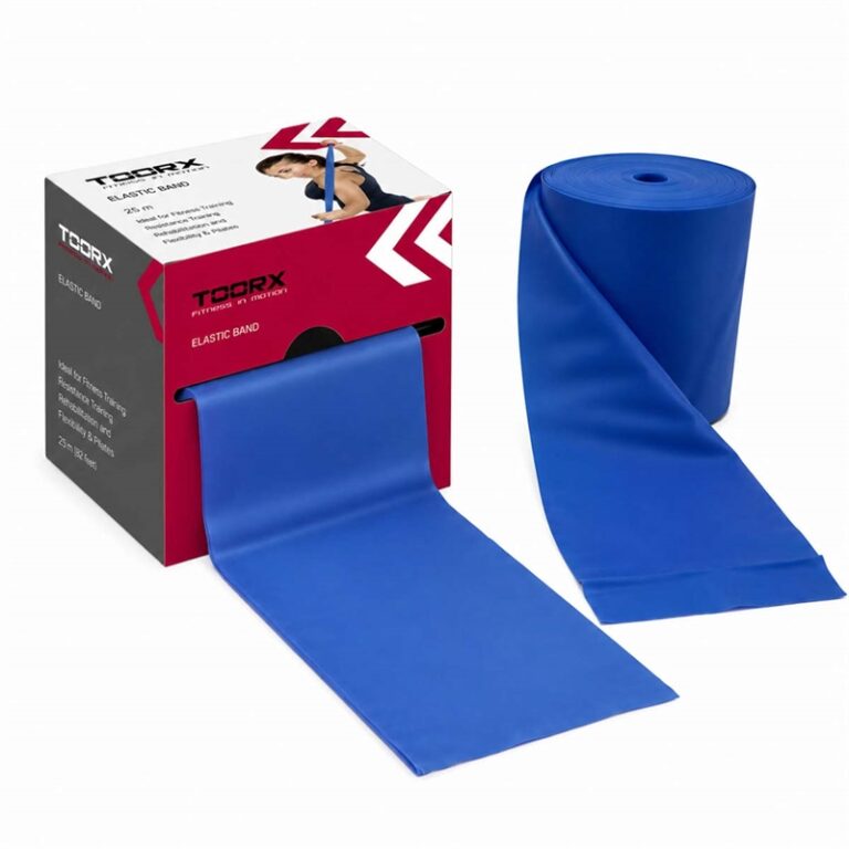 Toorx Latex Træningselastik Rulle - 25 m - Hård