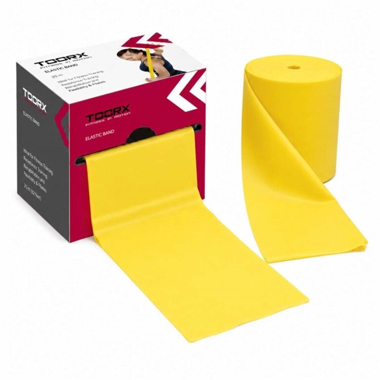 Toorx Latex Træningselastik Rulle - 25 m - Let
