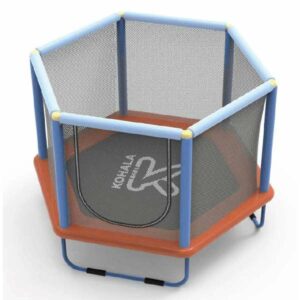 Trampolin med sikkerhedsnet Ociotrends - 140 × 110 cm