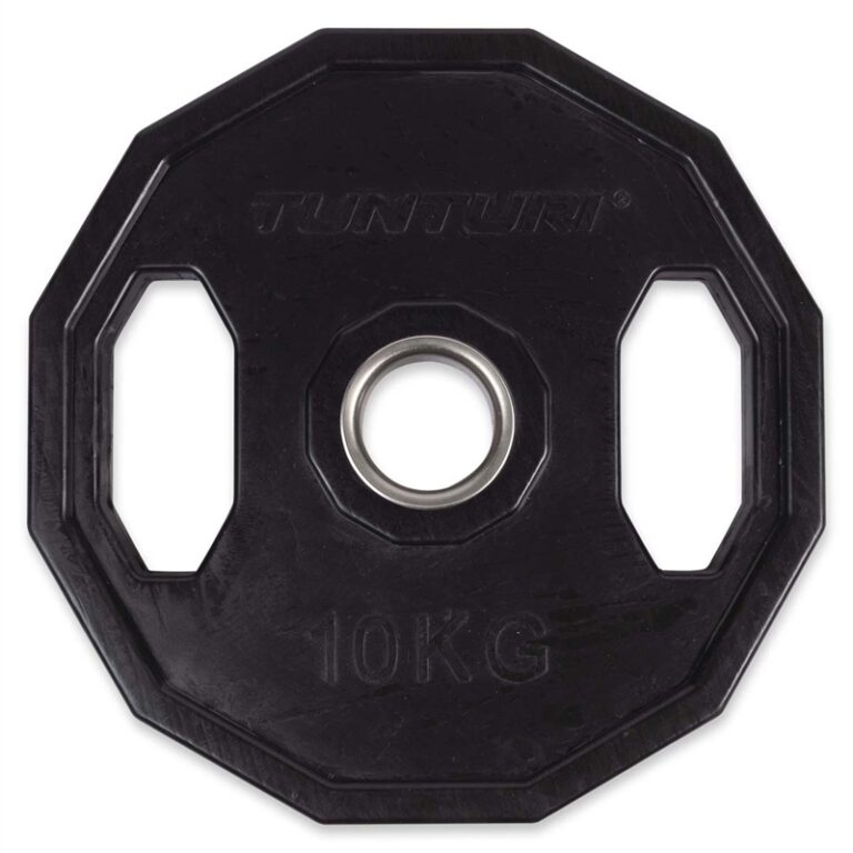 Tunturi Competition Vægtskive - 10 kg - Sort