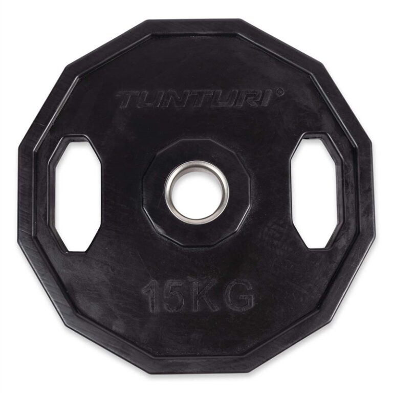 Tunturi Competition Vægtskive - 15 kg - Sort