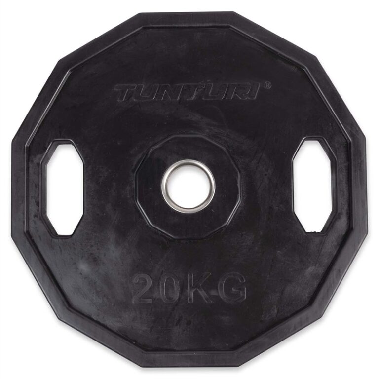Tunturi Competition Vægtskive - 20 kg - Sort