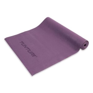 Tunturi PVC Yogamåtte - 4mm/Lilla