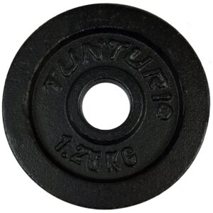 Tunturi Støbejern Vægtskiver - 2 x 1,25 kg