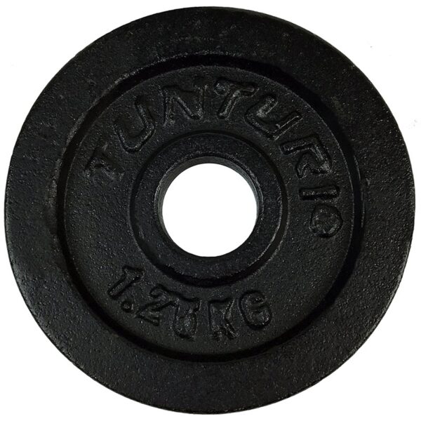 Tunturi Støbejern Vægtskiver - 2 x 1,25 kg