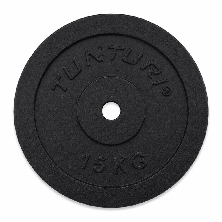 Tunturi Støbejerns Vægtskive - 30 mm - 15 kg