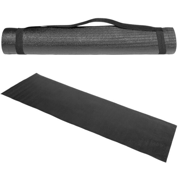 cPro9 Yogamåtte 173 x 61 x 0,4 cm Sort